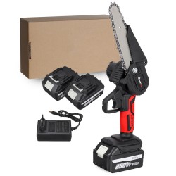 6Inch 1200W Electric Chain Saw Cordless Pruning Chainsaw Garden Tree Logging Woodworking Tool W/ 1/2pcs Battery 6Inch 1200W Electric Chain Saw Cordless Pruning Chainsaw Garden Tree Logging Woodworking Tool W/ 1/2pcs Battery
