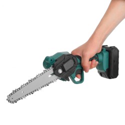 6inch 600W Portable Electric Chain Saw Rechargeable Saws Wood Cutter Woodworking Tool W/ 2pcs Battery EU Plug 6inch 600W Portable Electric Chain Saw Rechargeable Saws Wood Cutter Woodworking Tool W/ 2pcs Battery EU Plug