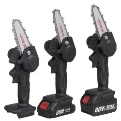 800W 88VF 4inch Electric Chain Saw Woodworking Saw Portable Gardening Cutting Tool 800W 88VF 4inch Electric Chain Saw Woodworking Saw Portable Gardening Cutting Tool
