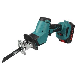 88VF 15mm 3000rpm Portable Electric Cordless Reciprocating Saw Pruning Chain Rechargeable Woodworking Power Tools Wood Cutter W/ 1/2 Battery EU Plug 88VF 15mm 3000rpm Portable Electric Cordless Reciprocating Saw Pruning Chain Rechargeable Woodworking Power Tools Wood Cutter W/ 1/2 Battery EU Plug