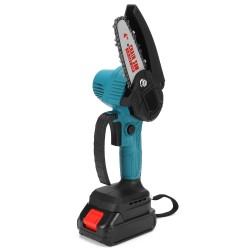 88VF 4 Inch Cordless Electric Chain Saw Cordless Chainsaw Multi-function Woodworking Wood Cutter W/ Battery 88VF 4 Inch Cordless Electric Chain Saw Cordless Chainsaw Multi-function Woodworking Wood Cutter W/ Battery