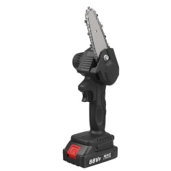 88VF 4 Inch Electric Chain Saw 800W One-Hand Chainsaw Rechargeable Logging Saws W/ 1 or 2 Battery 88VF 4 Inch Electric Chain Saw 800W One-Hand Chainsaw Rechargeable Logging Saws W/ 1 or 2 Battery