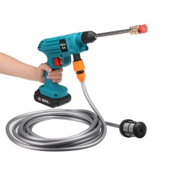 88VF Cordless High Pressure Washer Car Washing Spray Guns Water Cleaner W/ 1/2 Battery For MAKITA 88VF Cordless High Pressure Washer Car Washing Spray Guns Water Cleaner W/ 1/2 Battery For MAKITA