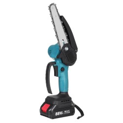 88VF Electric Saw Cordless 6 Inch One-Hand Chain Saws Woodworking Cutting Tool W/ 1 Battery 88VF Electric Saw Cordless 6 Inch One-Hand Chain Saws Woodworking Cutting Tool W/ 1 Battery