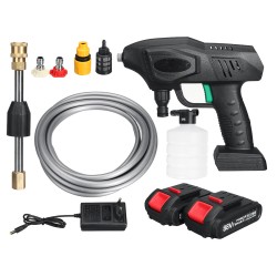 900W Cordless High Pressure Washer Battery Indicator Car Washing Machine Spray Guns Water Cleaner W/ 1/2 Battery For Makita 900W Cordless High Pressure Washer Battery Indicator Car Washing Machine Spray Guns Water Cleaner W/ 1/2 Battery For Makita