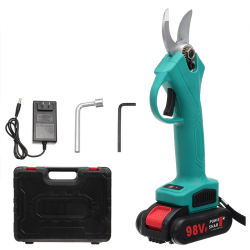 98VF Cordless Electric Branch Scissors 30mm Pruning Shears Pruner Ratchet Cutter 98VF Cordless Electric Branch Scissors 30mm Pruning Shears Pruner Ratchet Cutter