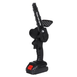 AC 100-240V 550W Black Cordless Electric Chain Saw Wood Mini Cutter One-Hand Saw with 2 Batteries Woodworking Tools Set AC 100-240V 550W Black Cordless Electric Chain Saw Wood Mini Cutter One-Hand Saw with 2 Batteries Woodworking Tools Set