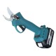 21V Cordless Electric Pruning Shears Secateurs Branch Cutter Scissor 1/2 Battery Suitable For Makita Battery