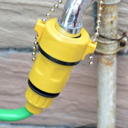 Coiled Wash Down Hose with Nozzle Flexible Portable Expandable Garden Water Hose With Nozzle Coiled Wash Down Hose with Nozzle Flexible Portable Expandable Garden Water Hose With Nozzle