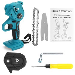 Portable 4Inch Rechargable Mini Electric Chainsaw One-handed Electric Saws For Cutting Pruning Wood Work Tool Adapted To Maakita Battery Portable 4Inch Rechargable Mini Electric Chainsaw One-handed Electric Saws For Cutting Pruning Wood Work Tool Adapted To Maakita Battery