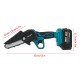 4 Inch Electric Chain Saw Mini Cordless 550W One-Hand Saw Woodworking Wood Cutter W/ 1pc or 2pcs Battery For Makita