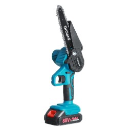 6 Inch Electric Chain Saw Portable Woodworking Tool Wood Cutter W/ 1 or 2pcs Battery For Makita 6 Inch Electric Chain Saw Portable Woodworking Tool Wood Cutter W/ 1 or 2pcs Battery For Makita