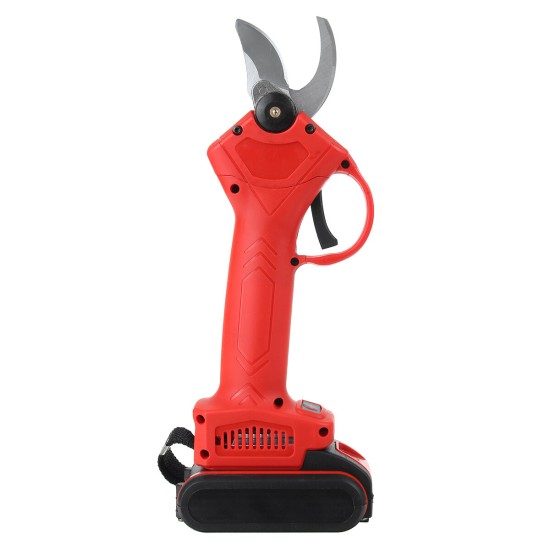 Electric Cordless Rechargeable Pruning Garden Shears Secateur Cutter With Two Batteries