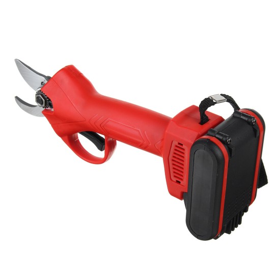 Electric Cordless Rechargeable Pruning Garden Shears Secateur Cutter With Two Batteries