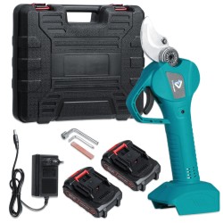 Electric Pruning Shears Rechargeable Garden Pruner Branch Cutter Cutting Tools W/ 1pc/2pcs/None Battery Electric Pruning Shears Rechargeable Garden Pruner Branch Cutter Cutting Tools W/ 1pc/2pcs/None Battery