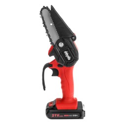 CS-L1 4 Inch Cordless Electric Chain Saw LED One Hand Saws Woodworking Power Tool Wood Cutter W/ 2pcs Batteries CS-L1 4 Inch Cordless Electric Chain Saw LED One Hand Saws Woodworking Power Tool Wood Cutter W/ 2pcs Batteries