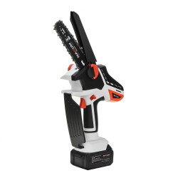 6 Inch Brushless Chainsaw Cordless Mini Handheld Pruning Saw Portable Woodworking Electric Saw Cutting Tool 6 Inch Brushless Chainsaw Cordless Mini Handheld Pruning Saw Portable Woodworking Electric Saw Cutting Tool