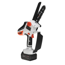 6 Inch Brushless Chainsaw Cordless Mini Handheld Pruning Saw Portable Woodworking Electric Saw Cutting Tool 6 Inch Brushless Chainsaw Cordless Mini Handheld Pruning Saw Portable Woodworking Electric Saw Cutting Tool