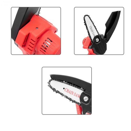 Portable Electric Saw Woodworking Chain Saw Tree Pruning Tool for 18V Makita/Izumi Battery