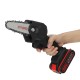 4 Inches 88VF Cordless Electric One-Hand Saw Chain Saw Woodworking Cutting Tool W/ 1pc or 2pcs Battery Kit