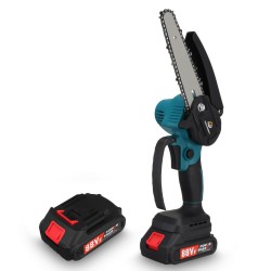 6 Inch 2000W 88VF Brushless Electric Saw Chainsaw Pruning Saws Woodworking Cutting Tool W/ 1pc or 2pcs Battery For Makita 18v Battery 6 Inch 2000W 88VF Brushless Electric Saw Chainsaw Pruning Saws Woodworking Cutting Tool W/ 1pc or 2pcs Battery For Makita 18v Battery