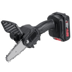 88VF 4 Inch 1500W Mini Electric Chain Saw 2500mAh Battery Indicator Rechargeable Woodworking Tool w/ 1/2 Battery 88VF 4 Inch 1500W Mini Electric Chain Saw 2500mAh Battery Indicator Rechargeable Woodworking Tool w/ 1/2 Battery