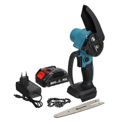 88VF 6 Inch Electric Chain Saw 1500W Cordless One-Hand Saws Woodworking Tool Wood Cutter W/ None/1/2 Battery For MakitaBattery 88VF 6 Inch Electric Chain Saw 1500W Cordless One-Hand Saws Woodworking Tool Wood Cutter W/ None/1/2 Battery For MakitaBattery