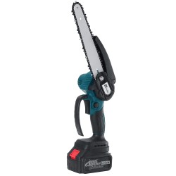 388VF 8 Inch Cordless Electric Chain Saw One-Hand Wood Cutter Pruning Saw Power Tools 388VF 8 Inch Cordless Electric Chain Saw One-Hand Wood Cutter Pruning Saw Power Tools