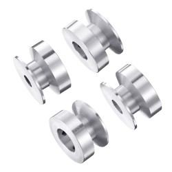 40MM Single Groove Pulley A Type Spindle Pulley Wheels 8-20MM Fixed Bore for Spindle Motor 40MM Single Groove Pulley A Type Spindle Pulley Wheels 8-20MM Fixed Bore for Spindle Motor