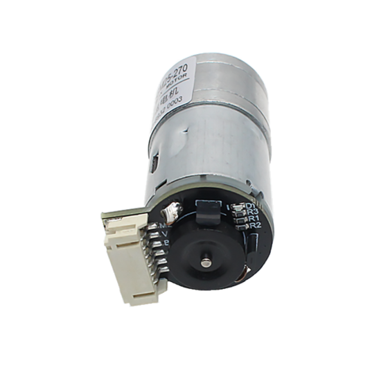 CHR-GM25-270ABHL DC7.4V Hall Encoder DC Gear Motor with Encoder Speed Dial Reducer