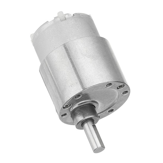 DC 12V Gear Motor 33/100/190RPM 37MM 500 Geared Motor