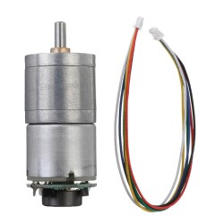 GM25-310 12V 30RPM Encoder Gear Motor DC Gear Motor with Cable GM25-310 12V 30RPM Encoder Gear Motor DC Gear Motor with Cable