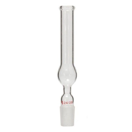 24/29 Joint Straight Drying Glass Tube Adapter Glassware