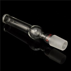 24/29 Joint Straight Drying Glass Tube Adapter Glassware 24/29 Joint Straight Drying Glass Tube Adapter Glassware