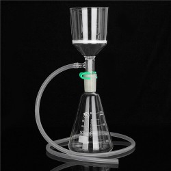 500mL 24/29 Joint Suction Filtration Equipment Glass Buchner Funnel Conical Flask Filter Kit 500mL 24/29 Joint Suction Filtration Equipment Glass Buchner Funnel Conical Flask Filter Kit