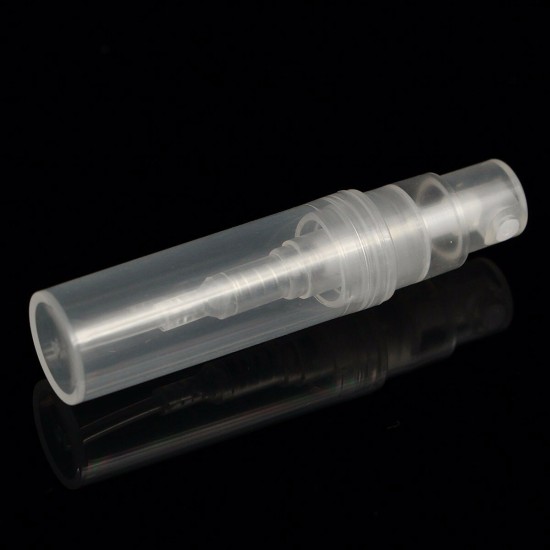 50Pcs 2ml Empty Clear Travel Spray Bottles Transparent Plastic Perfume Atomizer