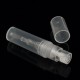 50Pcs 2ml Empty Clear Travel Spray Bottles Transparent Plastic Perfume Atomizer