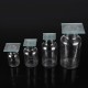 60/125/250/500ml Transparent Glass Gas Cylinder Junior High School Chemical Experiment