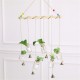 Hanging Clear Glass Flower Plant Hydroponic System Vase Terrarium Container Home Garden