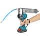 10000PSI 700CC 21V Cordless Electric Grease Guns Excavator Car Maintenance Tool with Butter Pipe