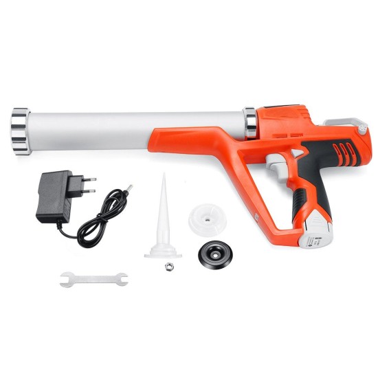 12V 1.5AH Electric Cordless Caulking Glue Guns Stepless Speed Li-Lon Battery