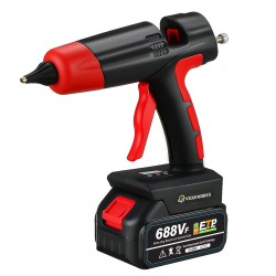 688VF Hot Melt Glue Guns Cordless Rechargeable Hot Glue Applicator Home Improvement Craft DIY For Makita Battery 688VF Hot Melt Glue Guns Cordless Rechargeable Hot Glue Applicator Home Improvement Craft DIY For Makita Battery