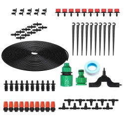 10/15/20M DIY Micro Drip Irrigation System Plant Self Watering Garden Hose Kits 10/15/20M DIY Micro Drip Irrigation System Plant Self Watering Garden Hose Kits