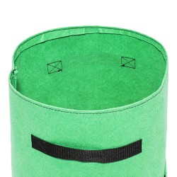 2pcs Grow Bags Planter Pot Fruit Flower Vegetable Tomato Potato Reusable Bag 2pcs Grow Bags Planter Pot Fruit Flower Vegetable Tomato Potato Reusable Bag