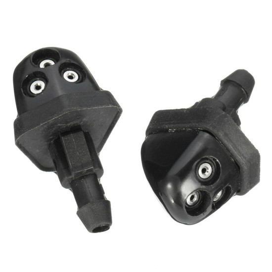 2pcs Windshield Wiper Water Spray Jet Nozzle For Suzuki Swift Alto SX4 Liana