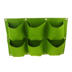 Multi-pocket Wall Hanging Planting Bag Fabric Grow Bag Multi-pocket Wall Hanging Planting Bag Fabric Grow Bag