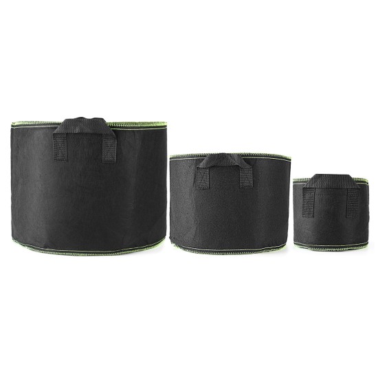 Plant Growing Bag Aeration Non-woven Fabric Pots Container Grow Bag