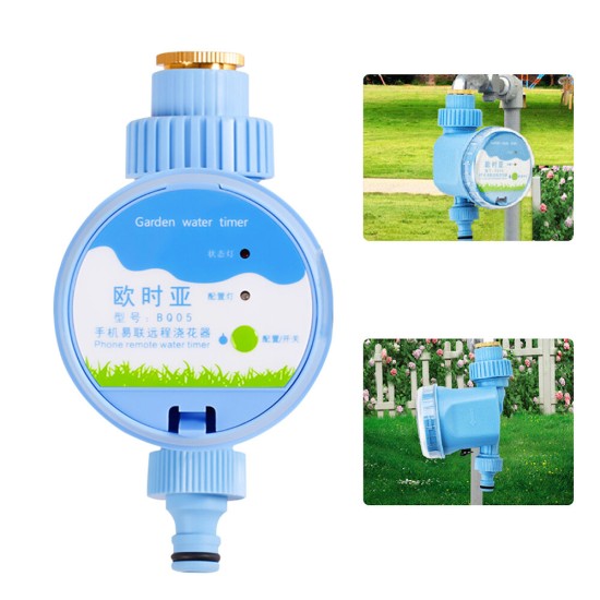 WiFi Intelligent Timer Automatic Watering Timer Remote Control Garden Potted Plant Timing Drip Irrigation Device Garden Tools