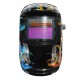 Electric Auto Darkening Shield Mask Face Protection Big View Professional Cap Dimming Solar Power Adjustable Welding Helmet