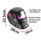 Fighting Hawk Solar Auto Darkening Welding Helmet Mask Welders Grinding